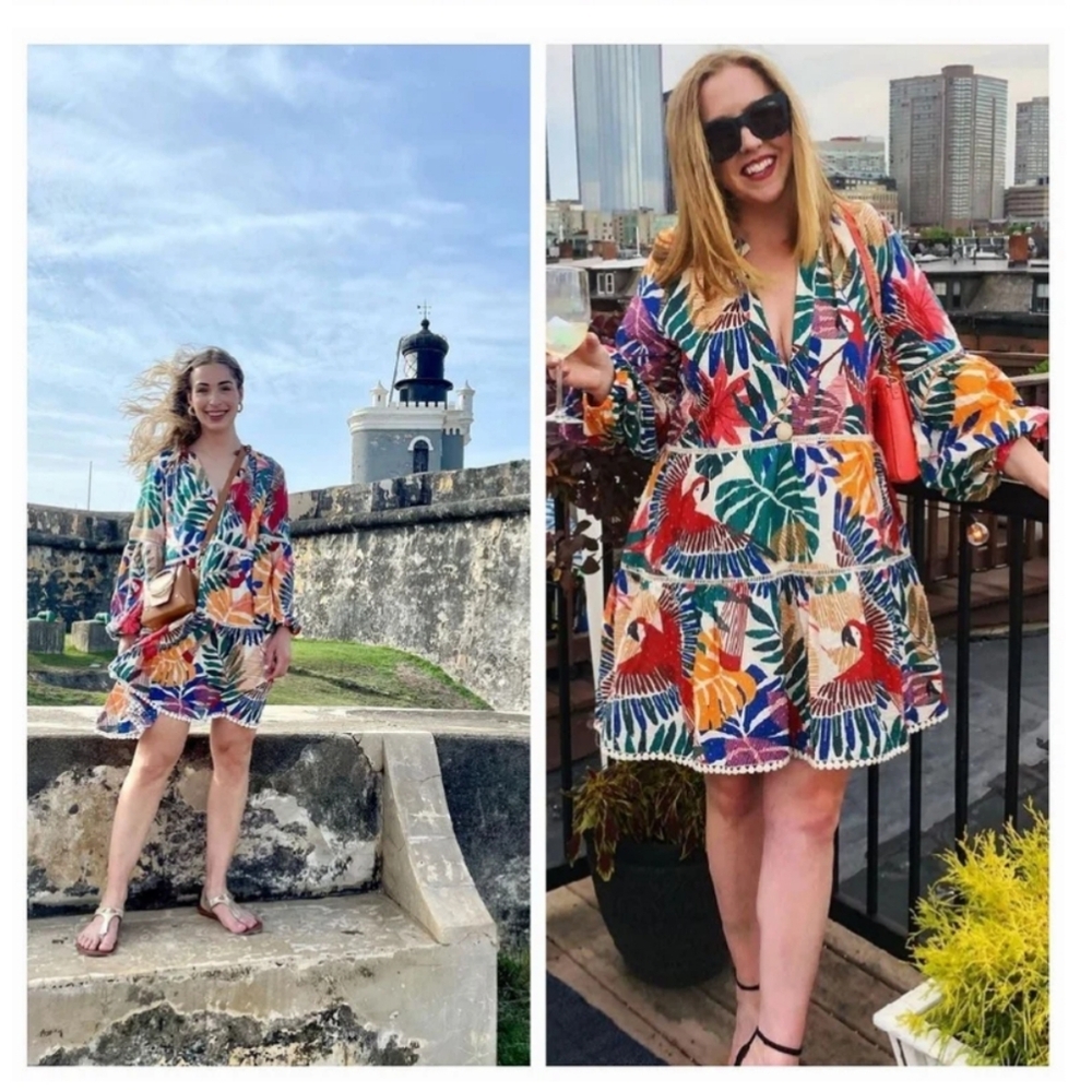 FARM Rio Tropical Mini Dress - Picture 7 of 11